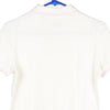 Vintage white Lotto Polo Shirt - womens large