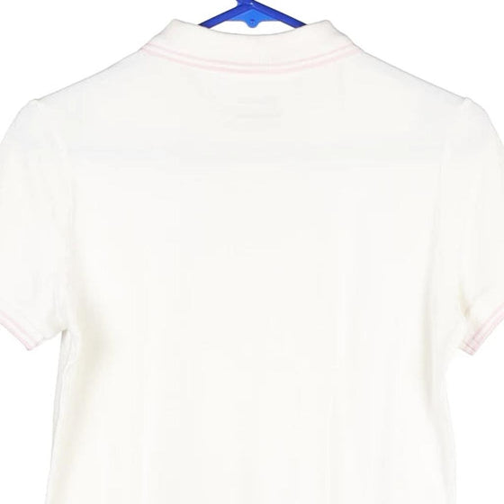Vintage white Lotto Polo Shirt - womens large
