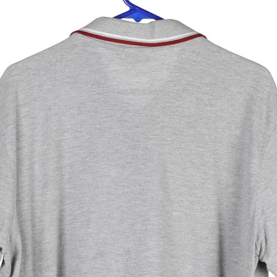 Vintage grey Diadora Polo Shirt - mens xx-large