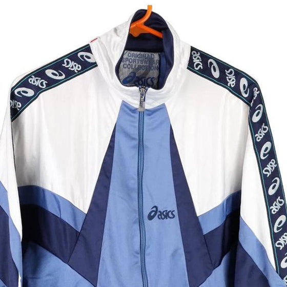 Vintage blue Asics Track Jacket - womens large