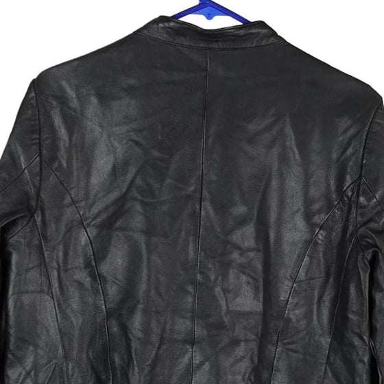 Vintage black Conbipel Leather Jacket - womens medium