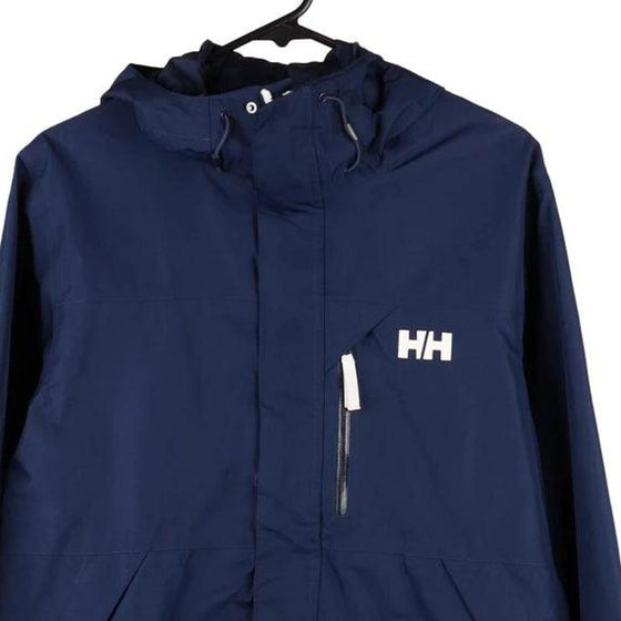 Vintage navy Helly Hansen Waterproof Jacket - mens small