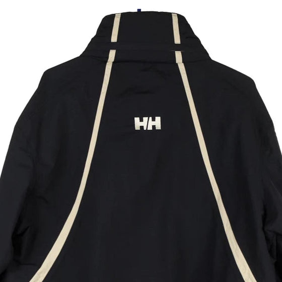 Vintage black Helly Hansen Waterproof Jacket - mens large
