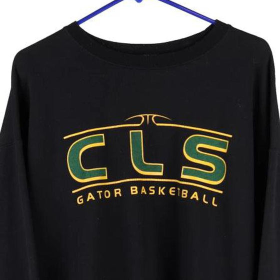 Vintage black CLS Gator Basketball Champion Sweatshirt - mens x-large