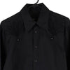 Vintage black Penodium Fashion Shirt - womens large