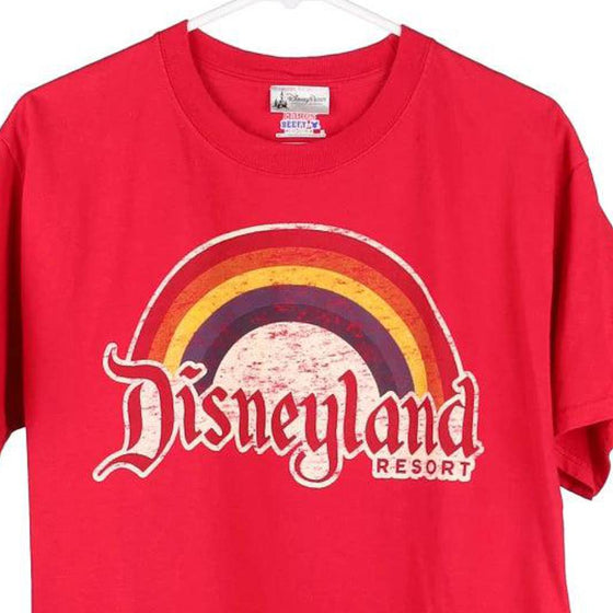 Vintage red Disneyland Resort Hanes T-Shirt - mens medium