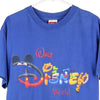 Vintage blue Disney World Mickey Inc T-Shirt - mens medium