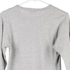 Vintage grey Champion Long Sleeve T-Shirt - mens x-small