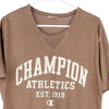 Vintage brown Champion T-Shirt - mens large