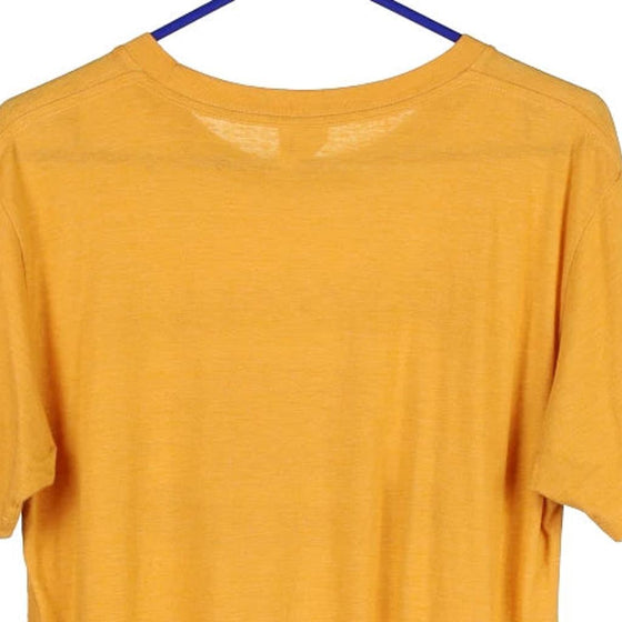 Vintage yellow Patterson Charlie Hustle T-Shirt - mens medium