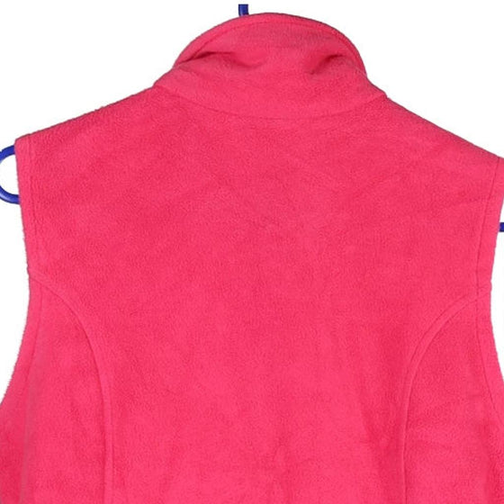 Vintage pink Columbia Fleece Gilet - womens medium