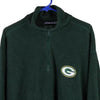 Vintage green Green Bay Packers Logo 7 Fleece - mens large