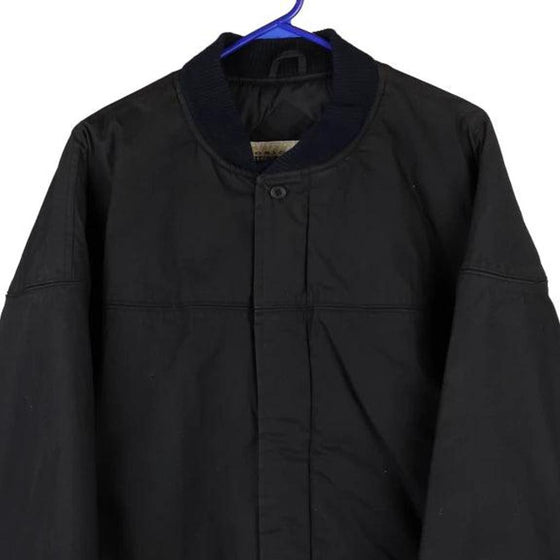 Vintage black Windbreaker Jacket - mens x-large