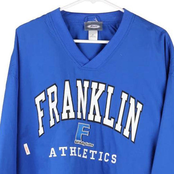 Vintage blue Franklin Athletics Neff Windbreaker - mens x-large