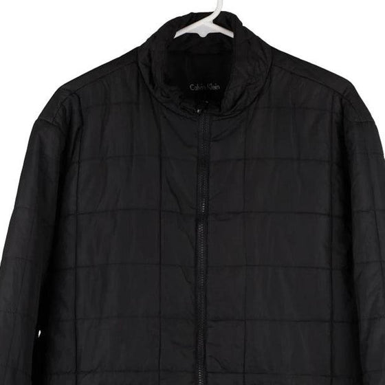 Vintage black Calvin Klein Jacket - mens large