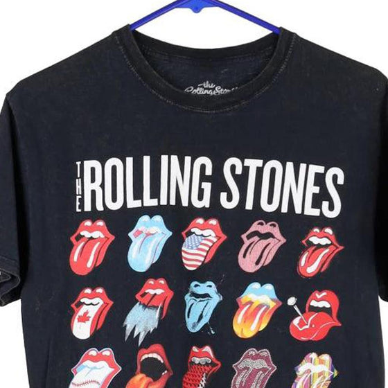 Vintage black The Rolling Stones T-Shirt - womens medium