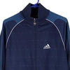 Vintage blue Bootleg Adidas Track Jacket - mens medium