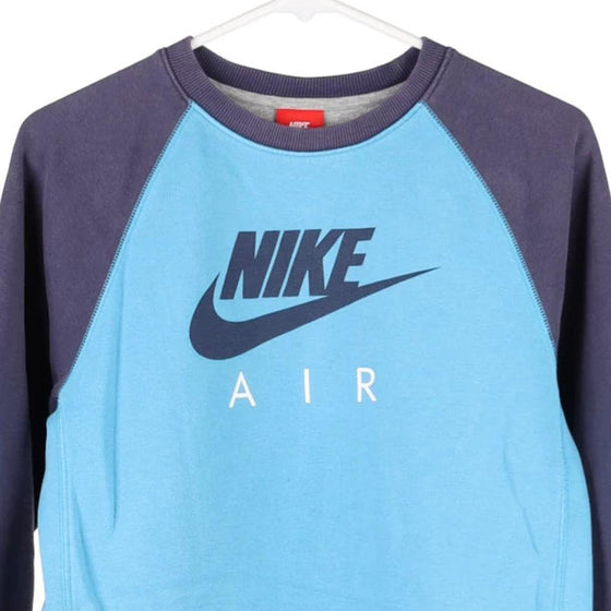 Vintage blue Age 12-13 Nike Sweatshirt - boys large