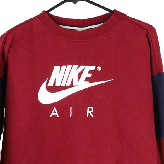 Vintage burgundy Age 13-15 Nike Sweatshirt - boys x-large