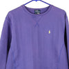 Vintage purple Age 14, Polo Ralph Lauren Sweatshirt - girls x-large