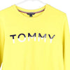Vintage yellow Tommy Hilfiger Sweatshirt - mens small