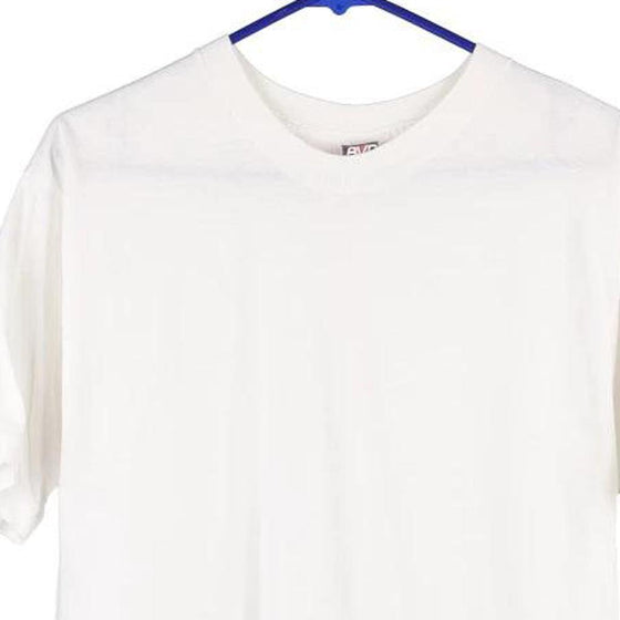 Vintage white Bvd T-Shirt - mens large