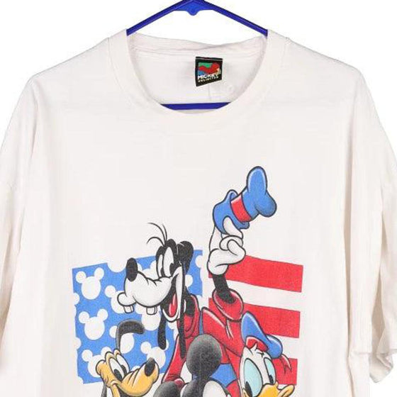 Vintage white Mickey & Friends Mickey Unlimited T-Shirt - mens xxx-large