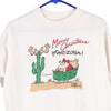 Vintage white Arizona Hanes T-Shirt - mens large