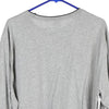 Vintage grey Tommy Hilfiger Long Sleeve T-Shirt - mens large