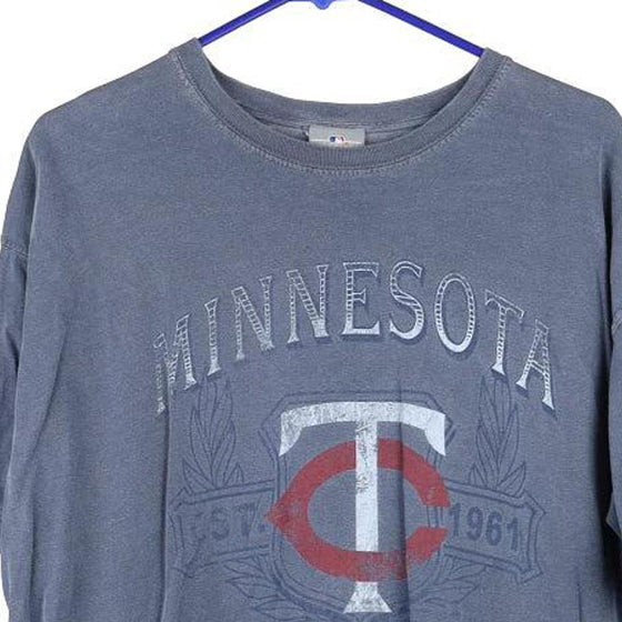 Vintage grey Minnesota Twins Mlb T-Shirt - mens large