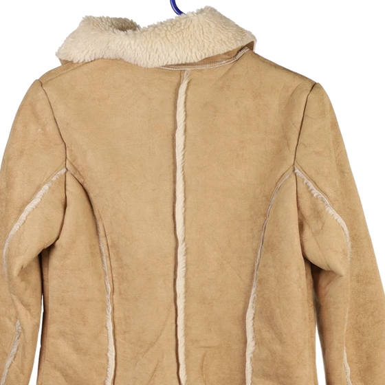 Vintage beige Unbranded Suede Jacket - womens small