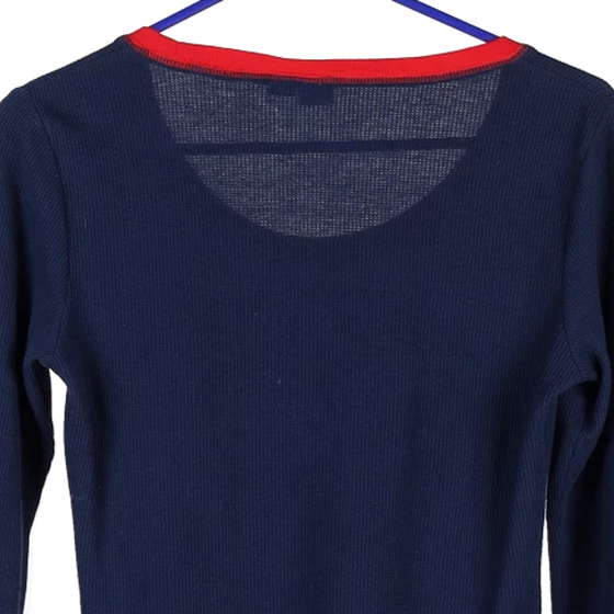 Vintage blue Columbus Blue Jackets Nhl Long Sleeve T-Shirt - womens x-small