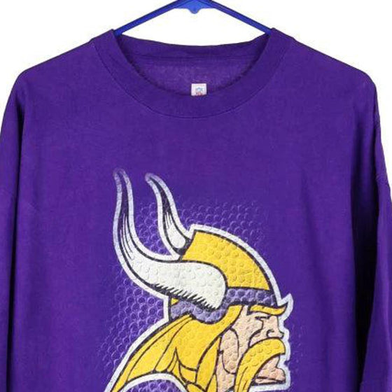 Vintage purple Minnesota Vikings Nfl T-Shirt - mens xx-large