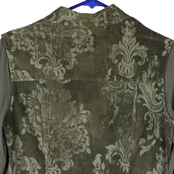 Vintage khaki Emphasis Shirt Dress - womens large