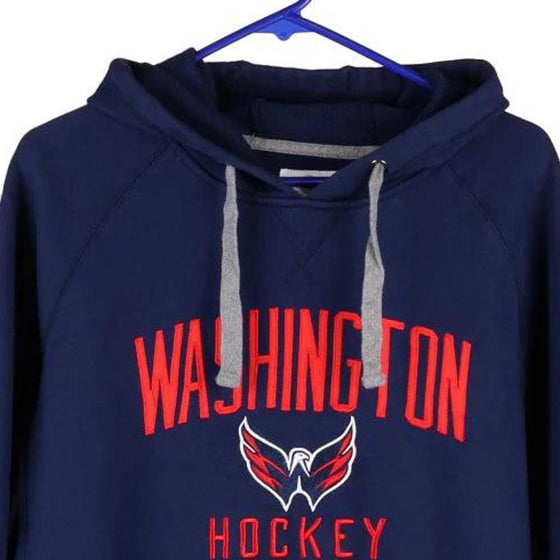 Vintagenavy Washington Hockey Nhl Hoodie - mens medium