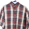Vintage red Gant Short Sleeve Shirt - mens medium
