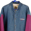 Vintageblue I.D Wear Varsity Jacket - mens large