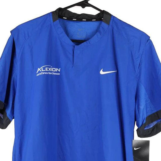 Vintage blue Alexion Nike T-Shirt - womens x-large