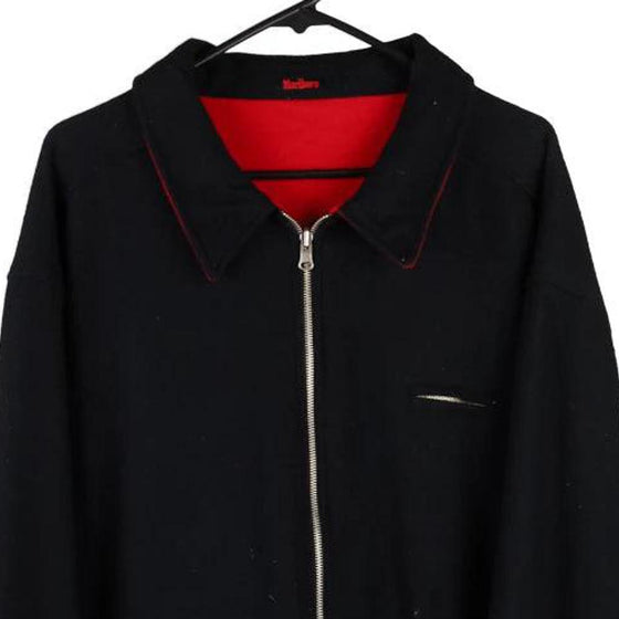 Vintage black Marlboro Jacket - mens xx-large
