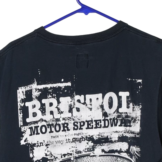 Vintage blue Bristol Motor Speedway Chase Authentics Vest - mens x-large