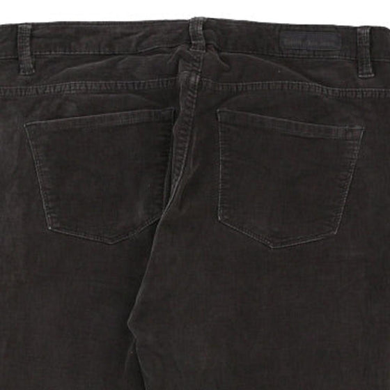 Vintage black Calvin Klein Cord Trousers - mens 36" waist