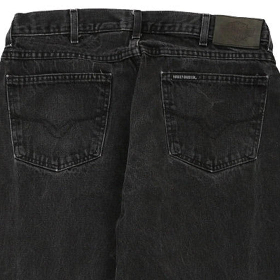 Vintage black Harley Davidson Jeans - womens 34" waist