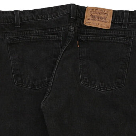 Vintage black 505, Orange tab Levis Jeans - mens 35" waist