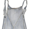 Vintage blue Lawley Dungarees - womens 34" waist