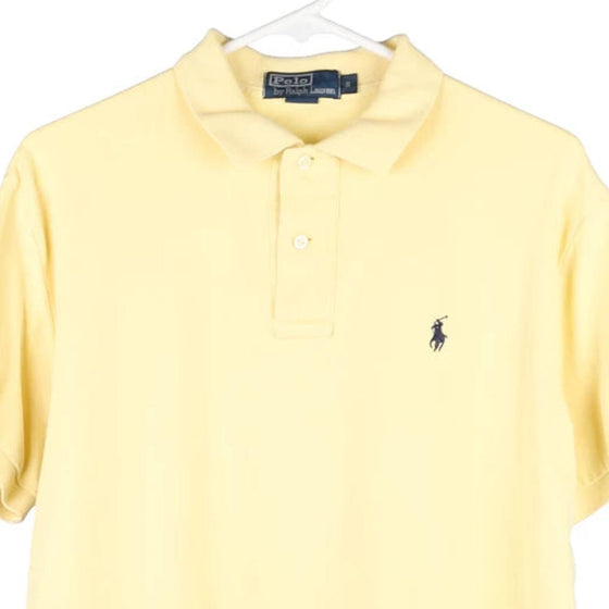 Vintage yellow Ralph Lauren Polo Shirt - mens large