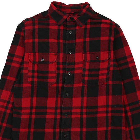 Vintage red Unbranded Flannel Shirt - mens medium