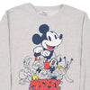Vintage grey Mickey & Friends Disney Sweatshirt - womens xx-large