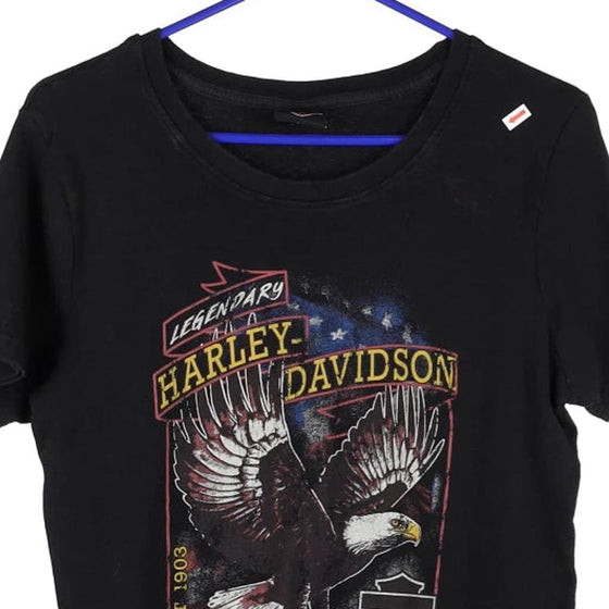 Vintage black Gatlinburg, Tennessee Harley Davidson T-Shirt - womens large