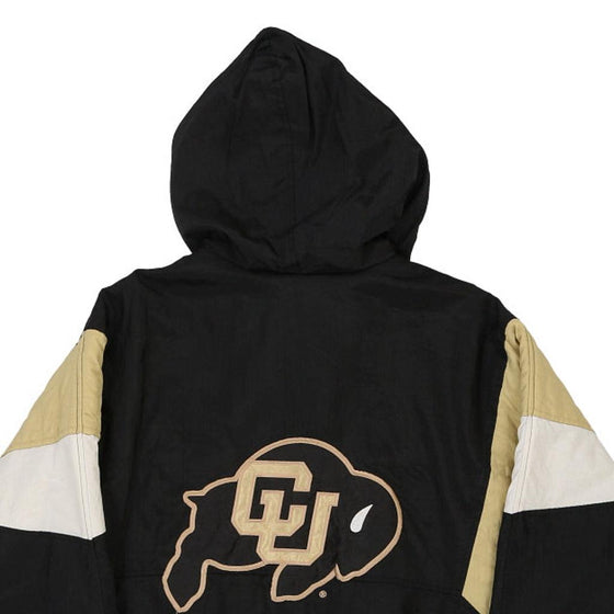 Vintage black Colorado University Majestic Jacket - mens large
