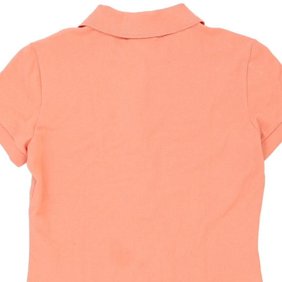 Vintage orange Lacoste Polo Shirt - womens x-small